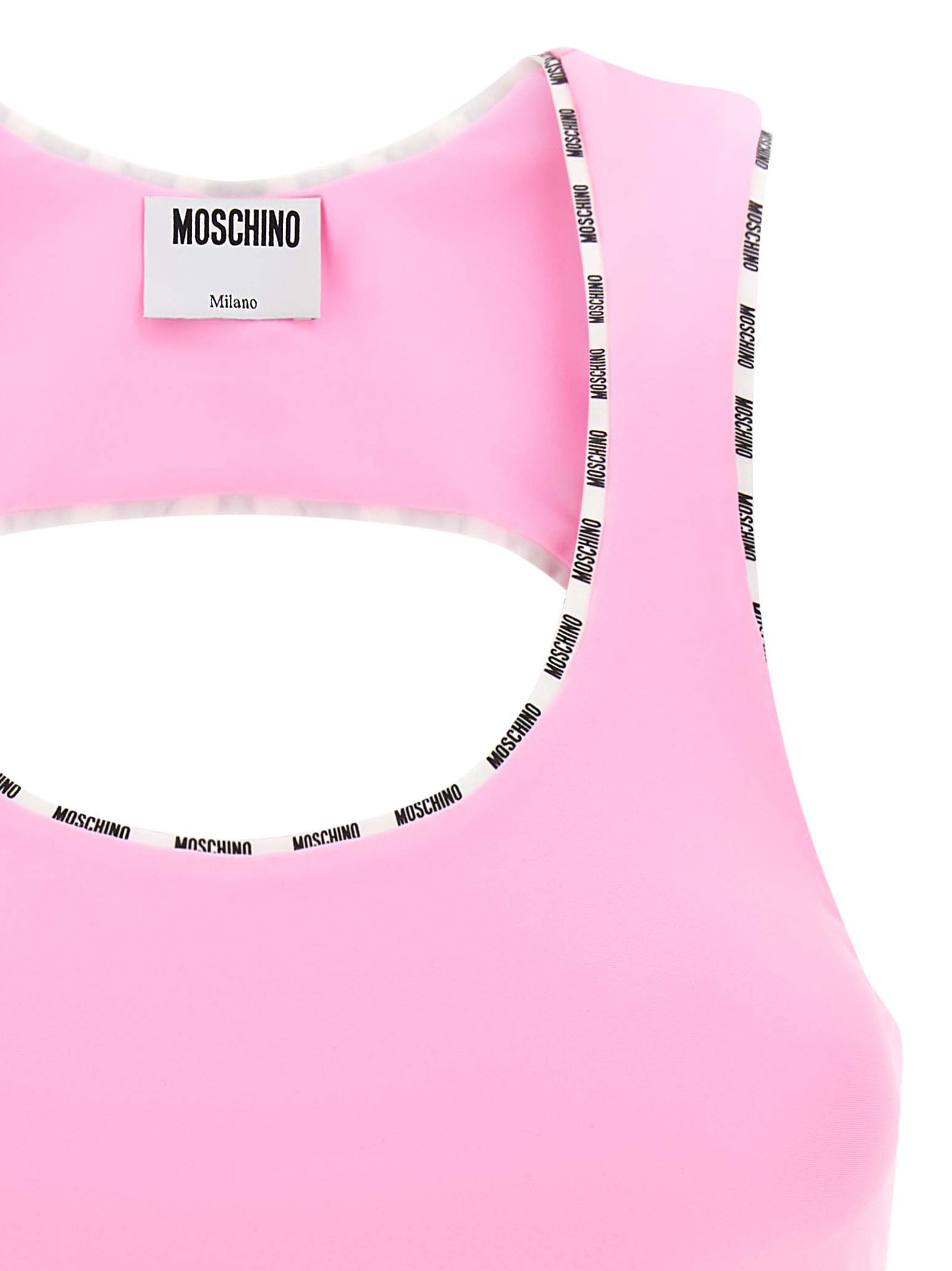 Moschino Multicolor Polyamide Sport Bra