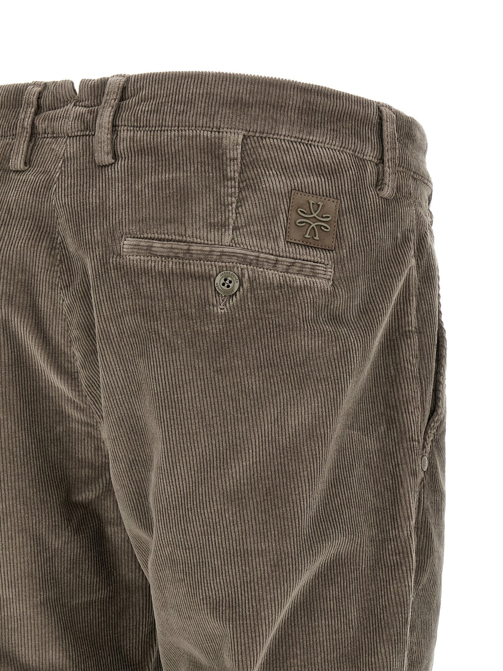Jacob Cohen Gray Cotton Chino Pants