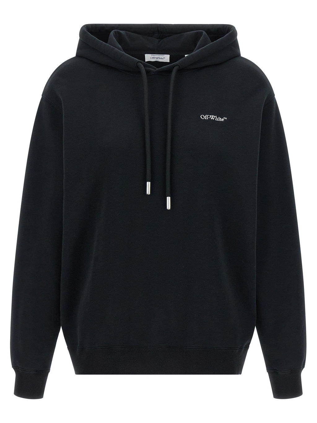 Off-White Black Cotton Sweatshirt