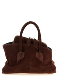 The Attico Brown Bovine Leather Handbag