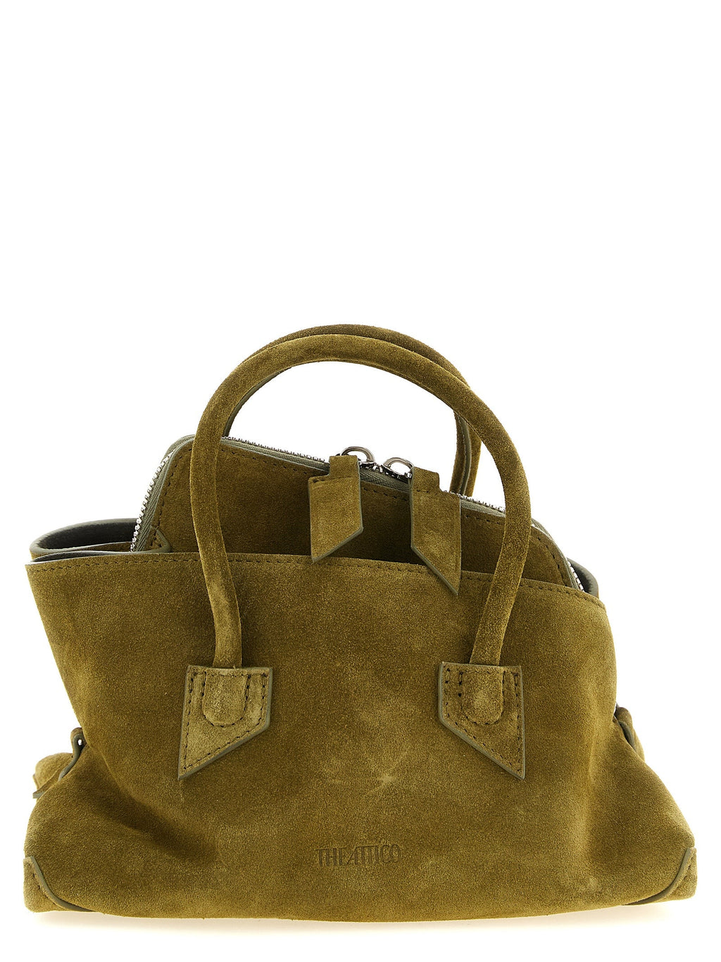 The Attico Bicolor Bovine Leather Handbag The Attico