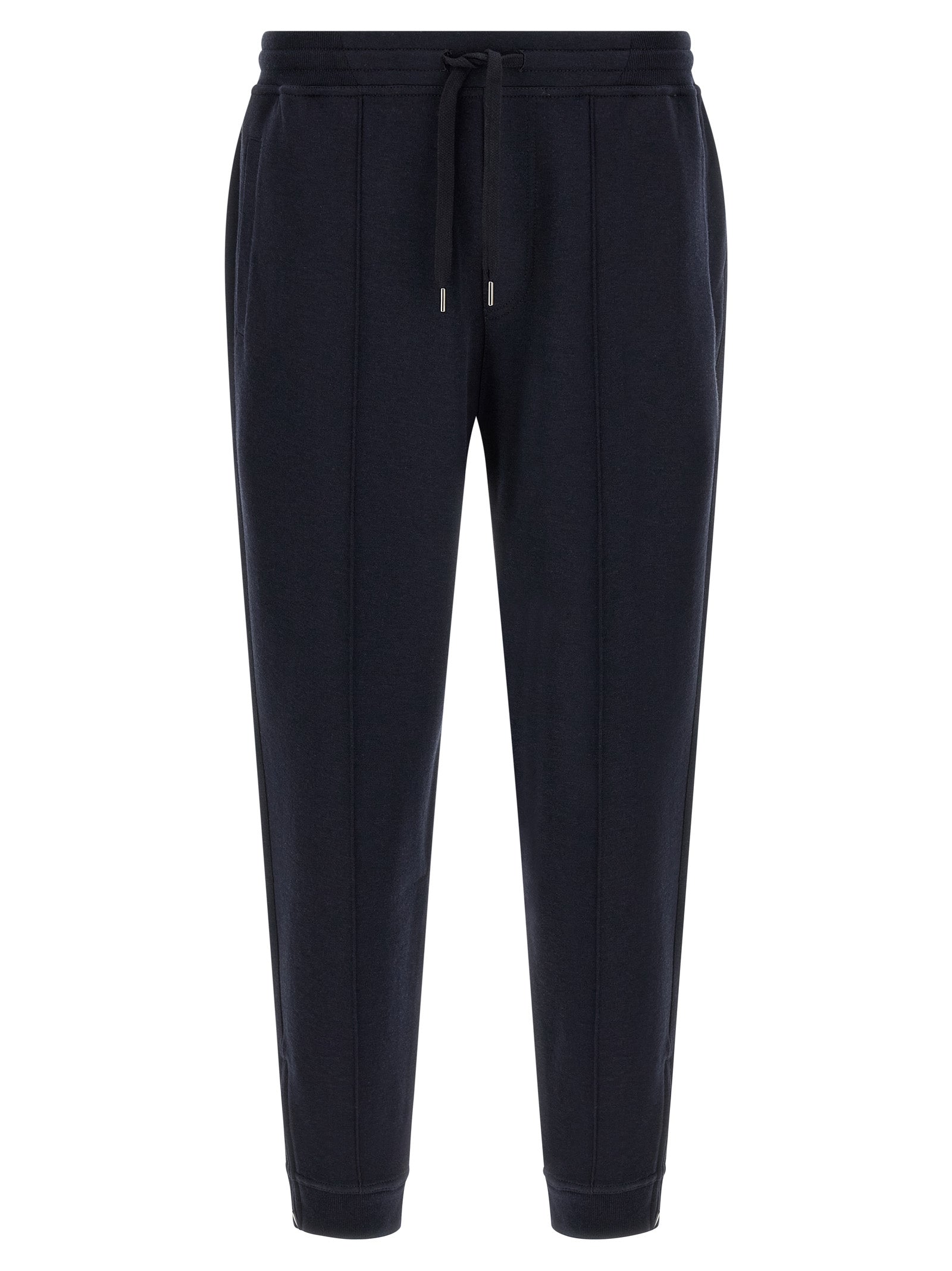 Brunello Cucinelli Blue Cotton Joggers (Workout Pants)