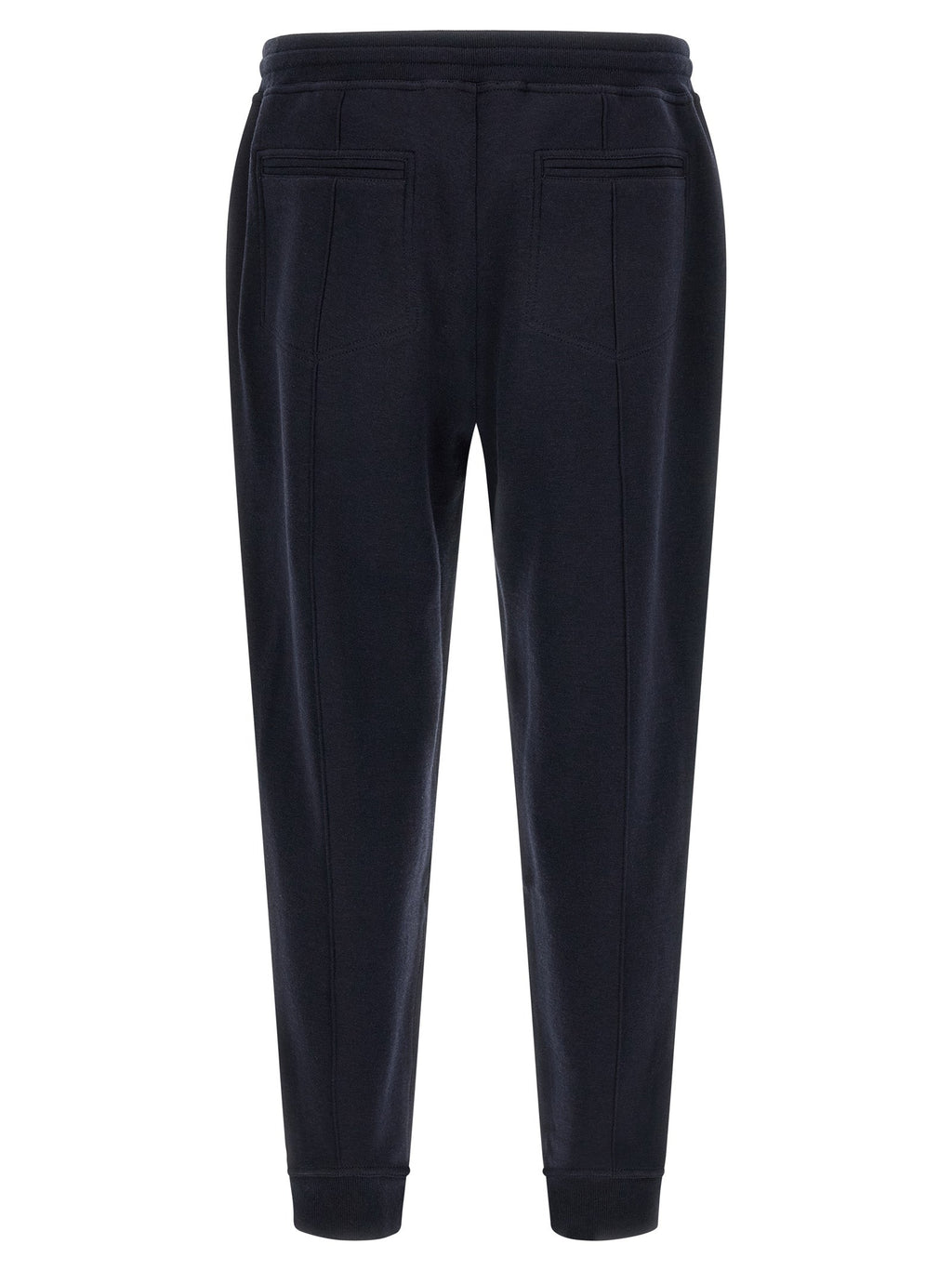 Brunello Cucinelli Blue Cotton Joggers (Workout Pants)