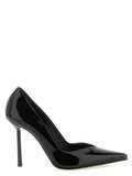 LE SILLA Black Polyethylene High Heel Pumps