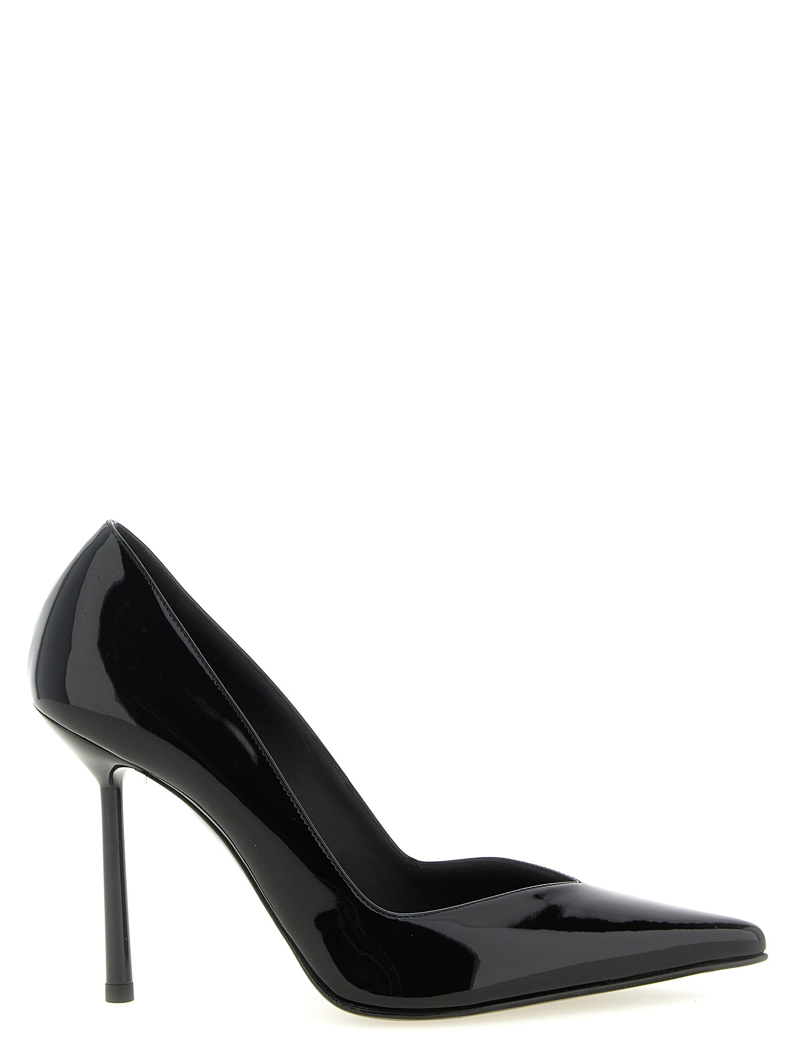 LE SILLA Black Polyethylene High Heel Pumps