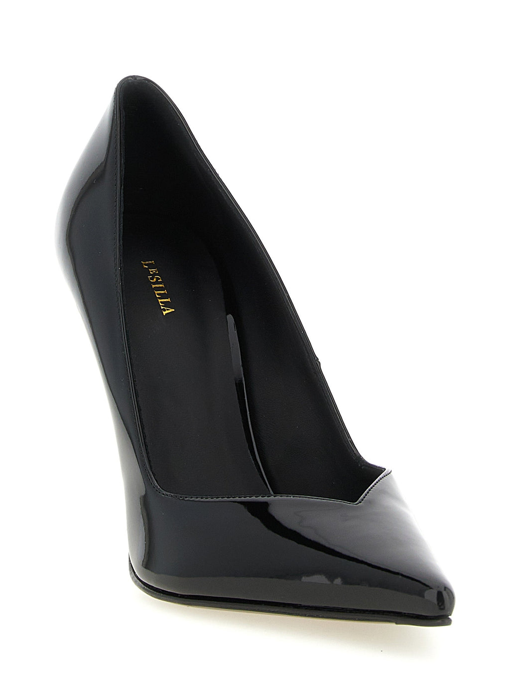 LE SILLA Black Polyethylene High Heel Pumps