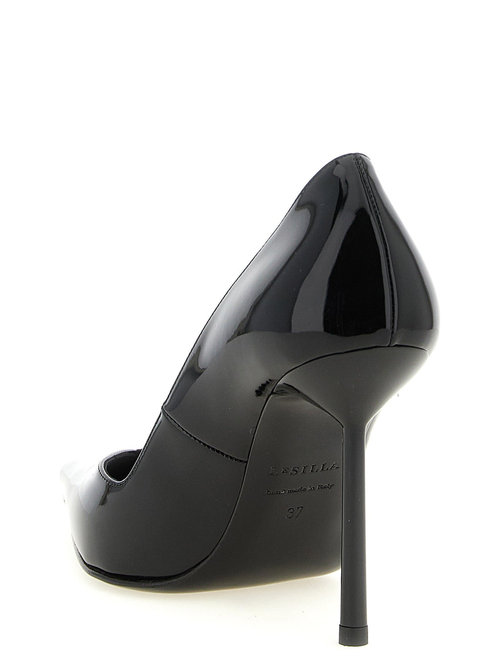 LE SILLA Black Polyethylene High Heel Pumps