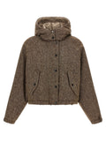 Brunello Cucinelli Brown Virgin Wool Full-Length Jacket
