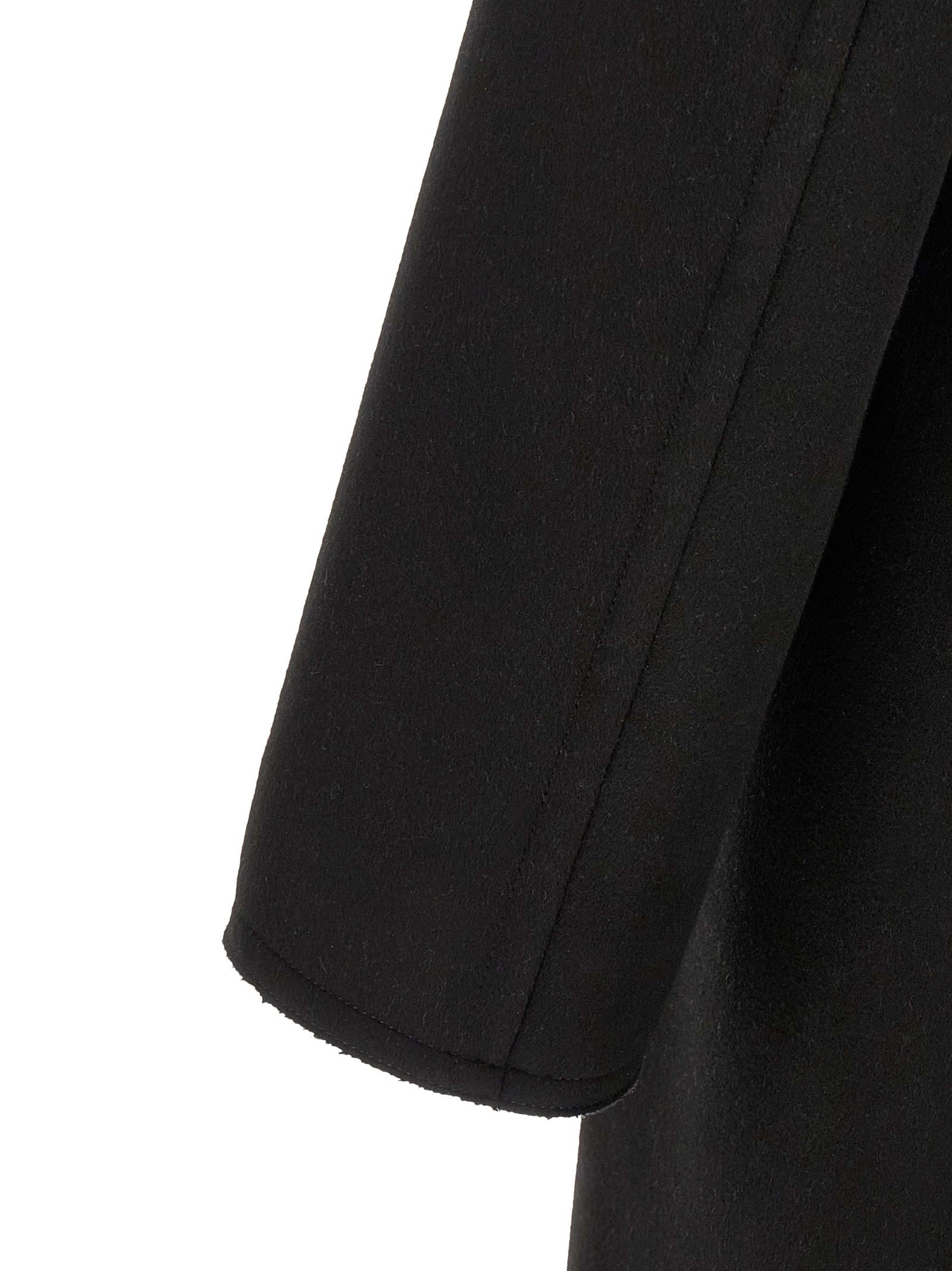 Tom Ford Black Virgin Wool Coat