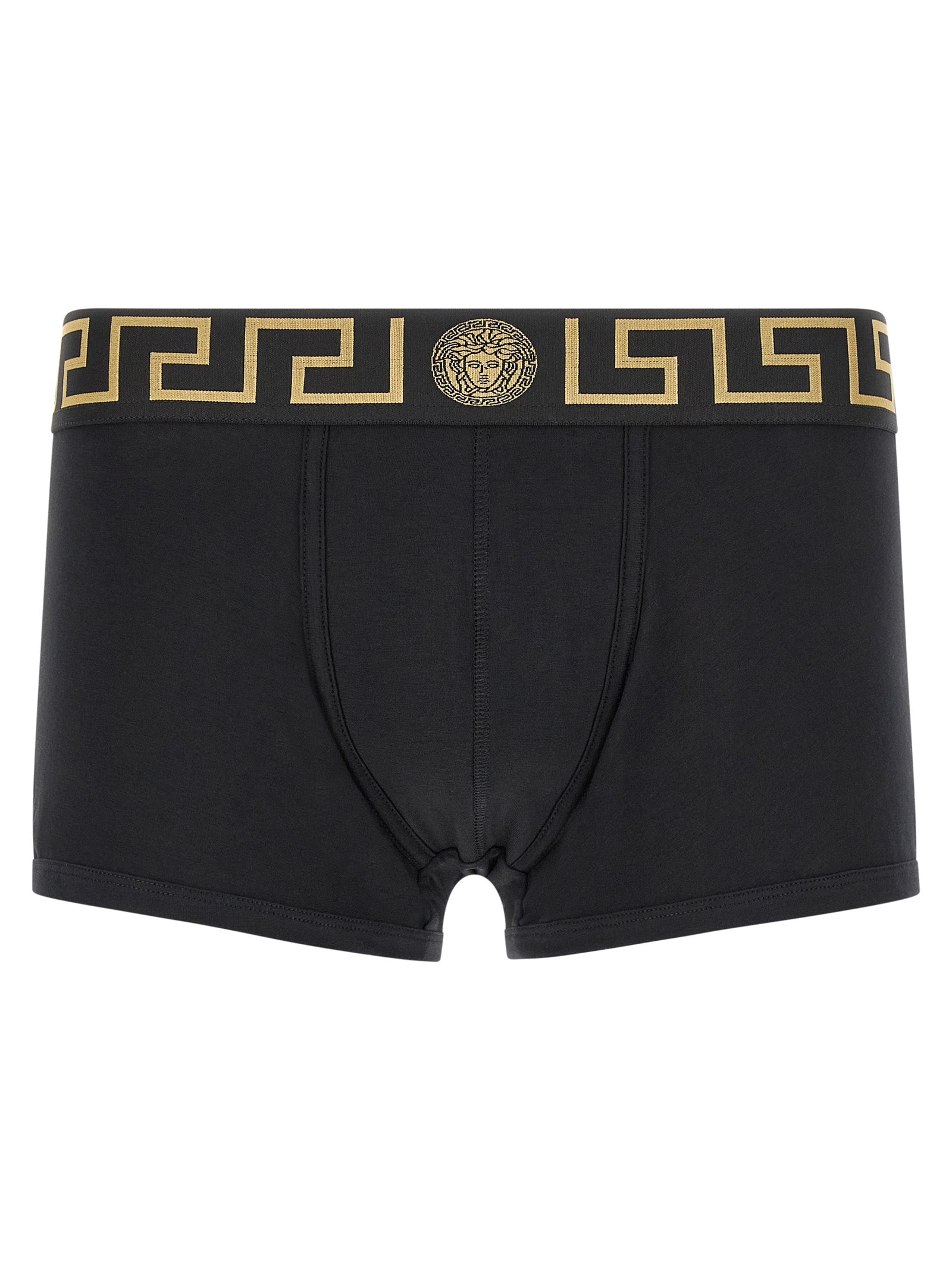 Versace Black Cotton Boxers Versace