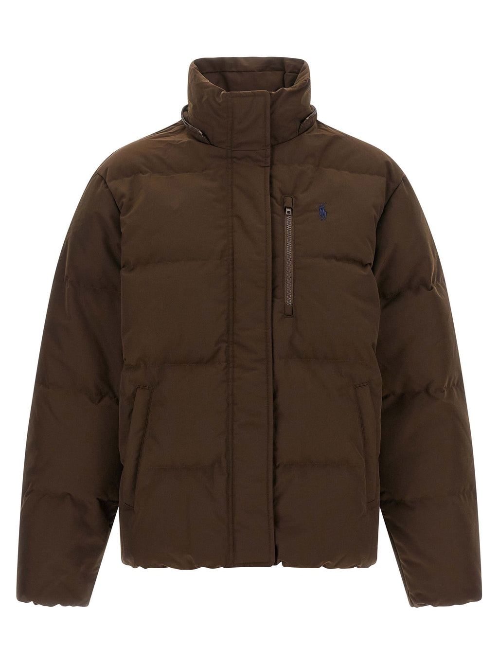 Polo Ralph Lauren Brown Polyester Full-Length Jacket