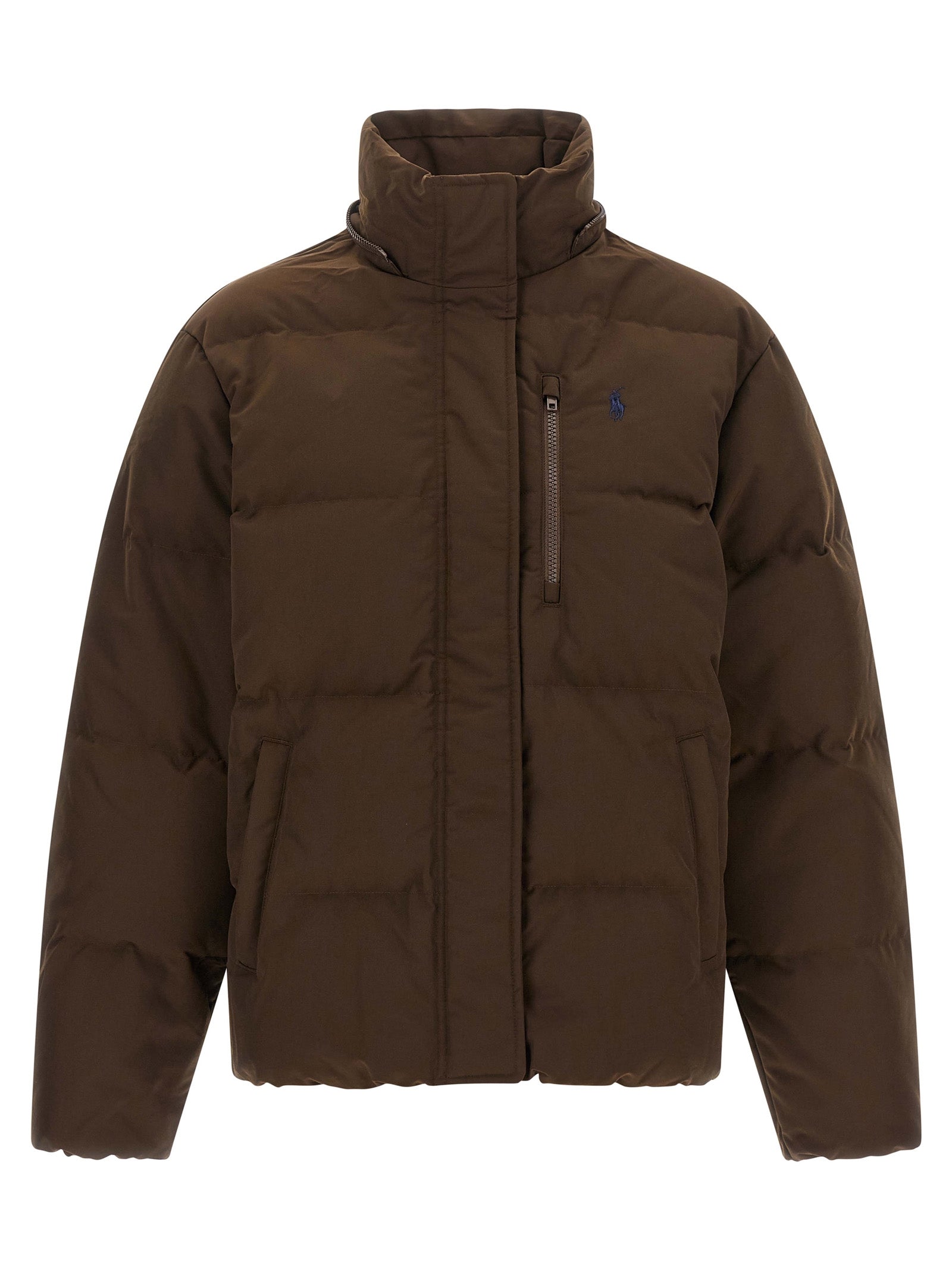 Polo Ralph Lauren Brown Polyester Full-Length Jacket