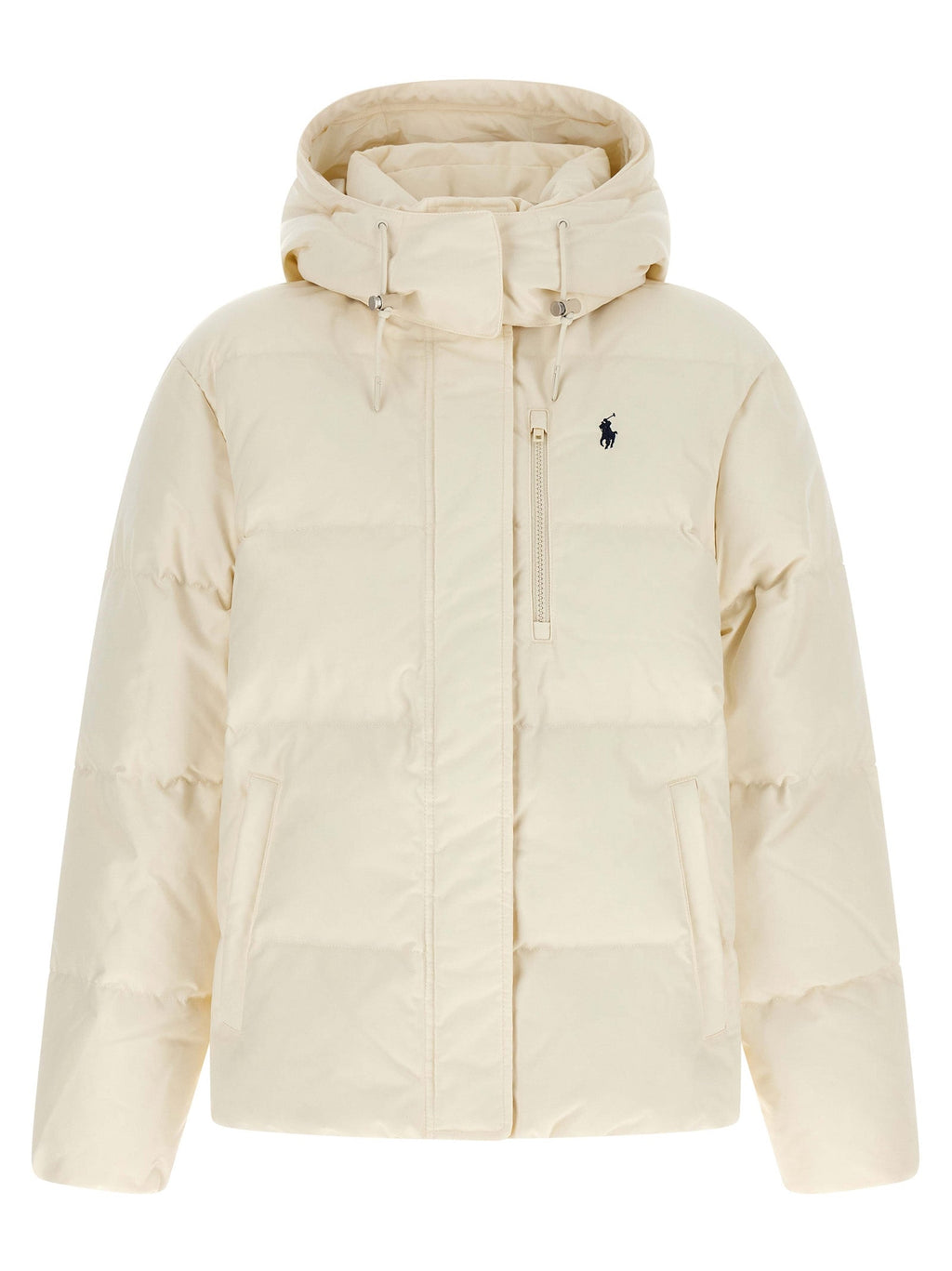 Polo Ralph Lauren White Polyester Full-Length Jacket