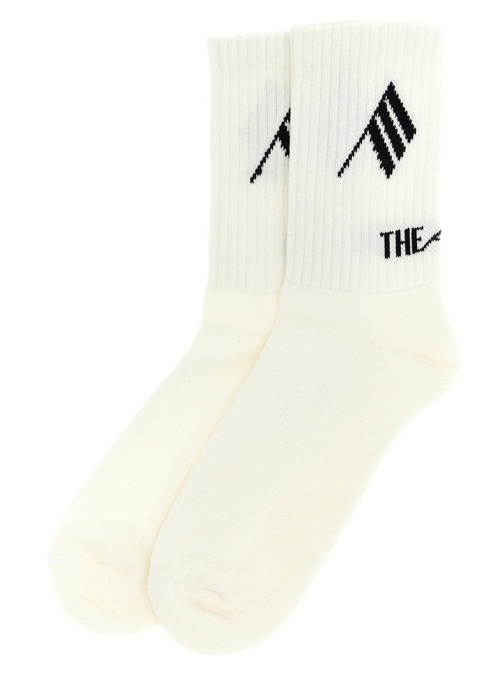 The Attico Bicolor Cotton Socks