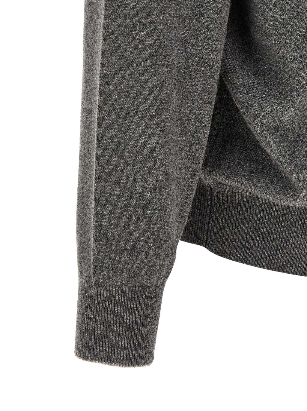 Brunello Cucinelli Gray Cashmere Cardigan