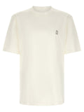 Brunello Cucinelli White Cotton T-Shirt
