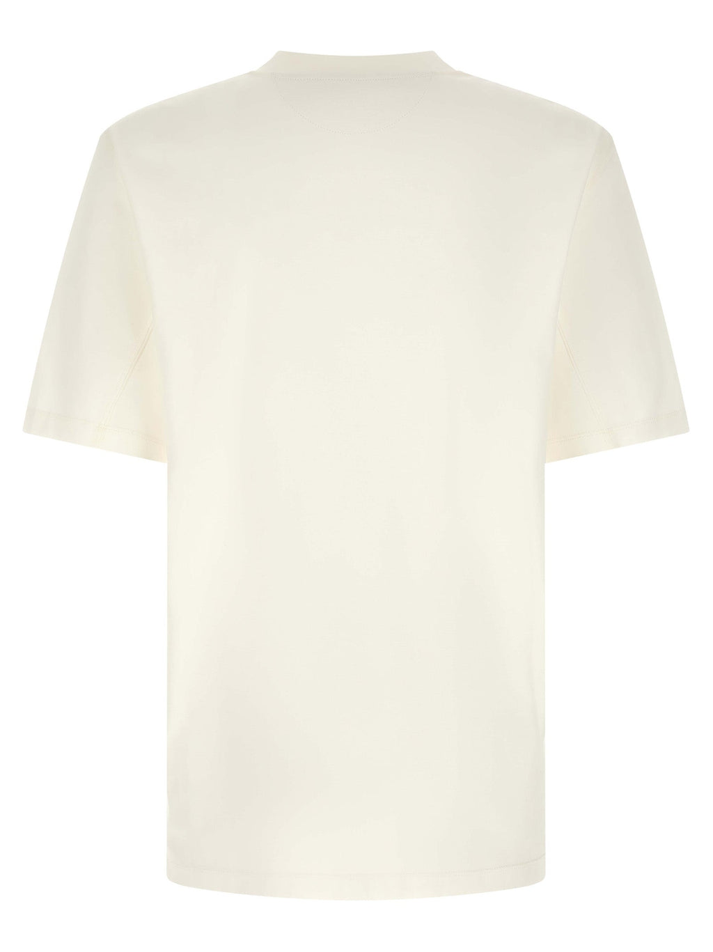 Brunello Cucinelli White Cotton T-Shirt