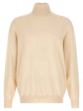 Brunello Cucinelli White Cashmere Cardigan