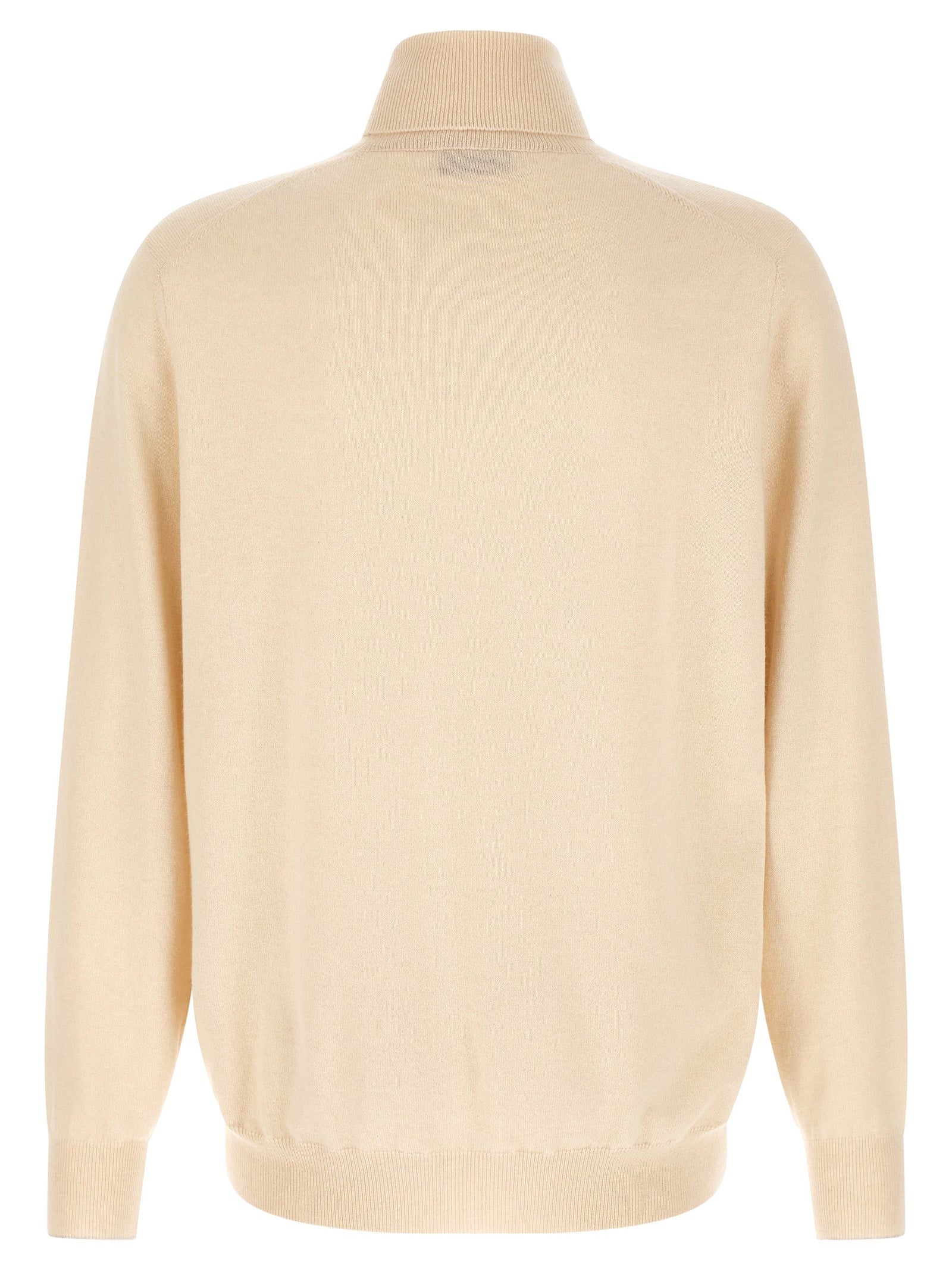 Brunello Cucinelli White Cashmere Cardigan