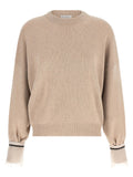 Brunello Cucinelli Beige Cashmere Cardigan