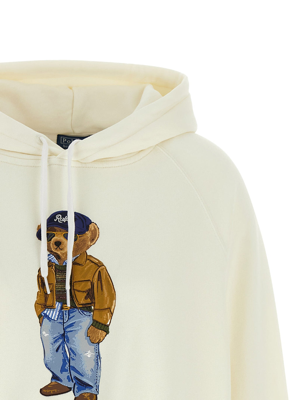 Polo Ralph Lauren White Cotton Sweatshirt