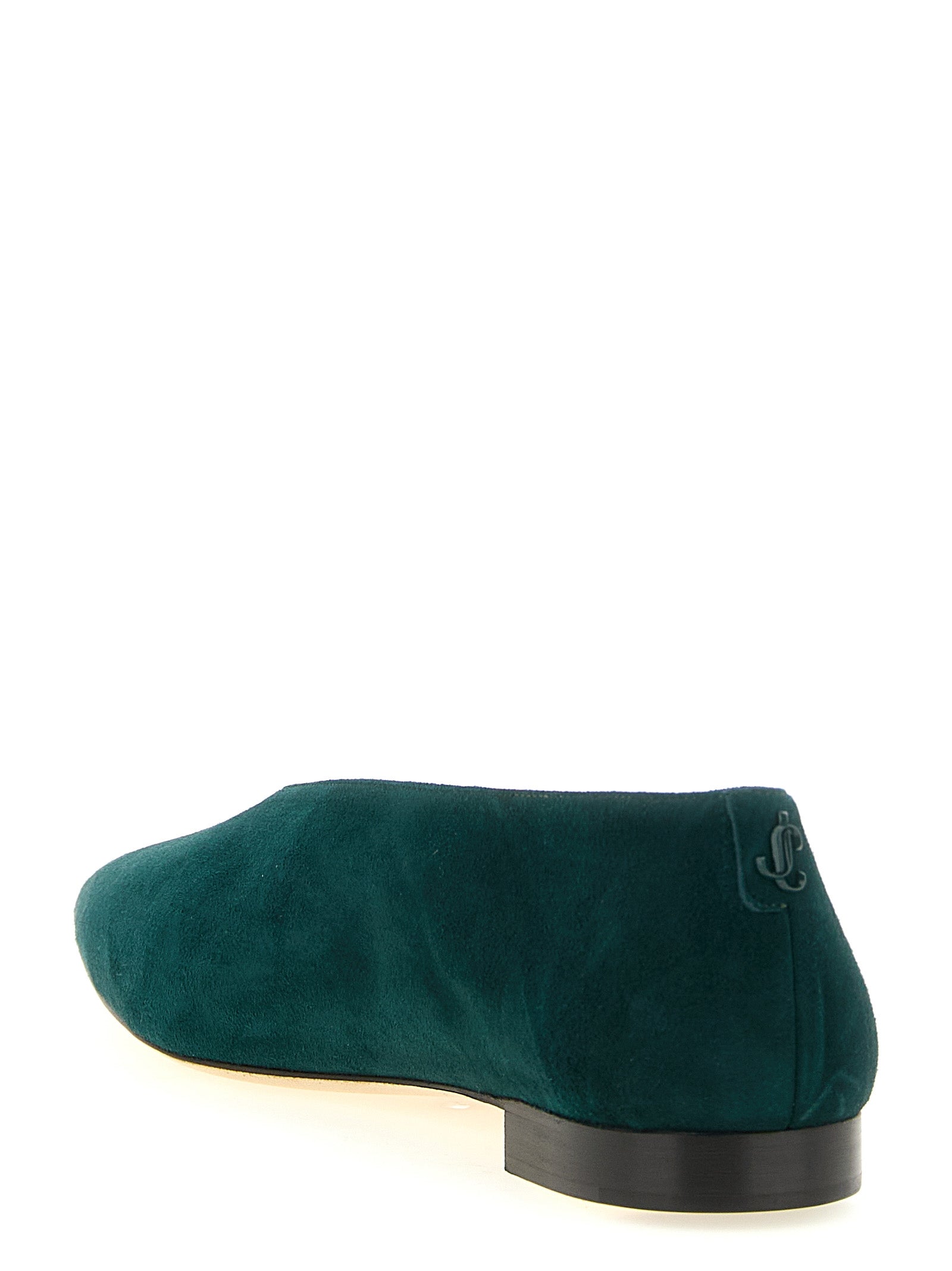Jimmy Choo Bicolor Leather Ballet Flats