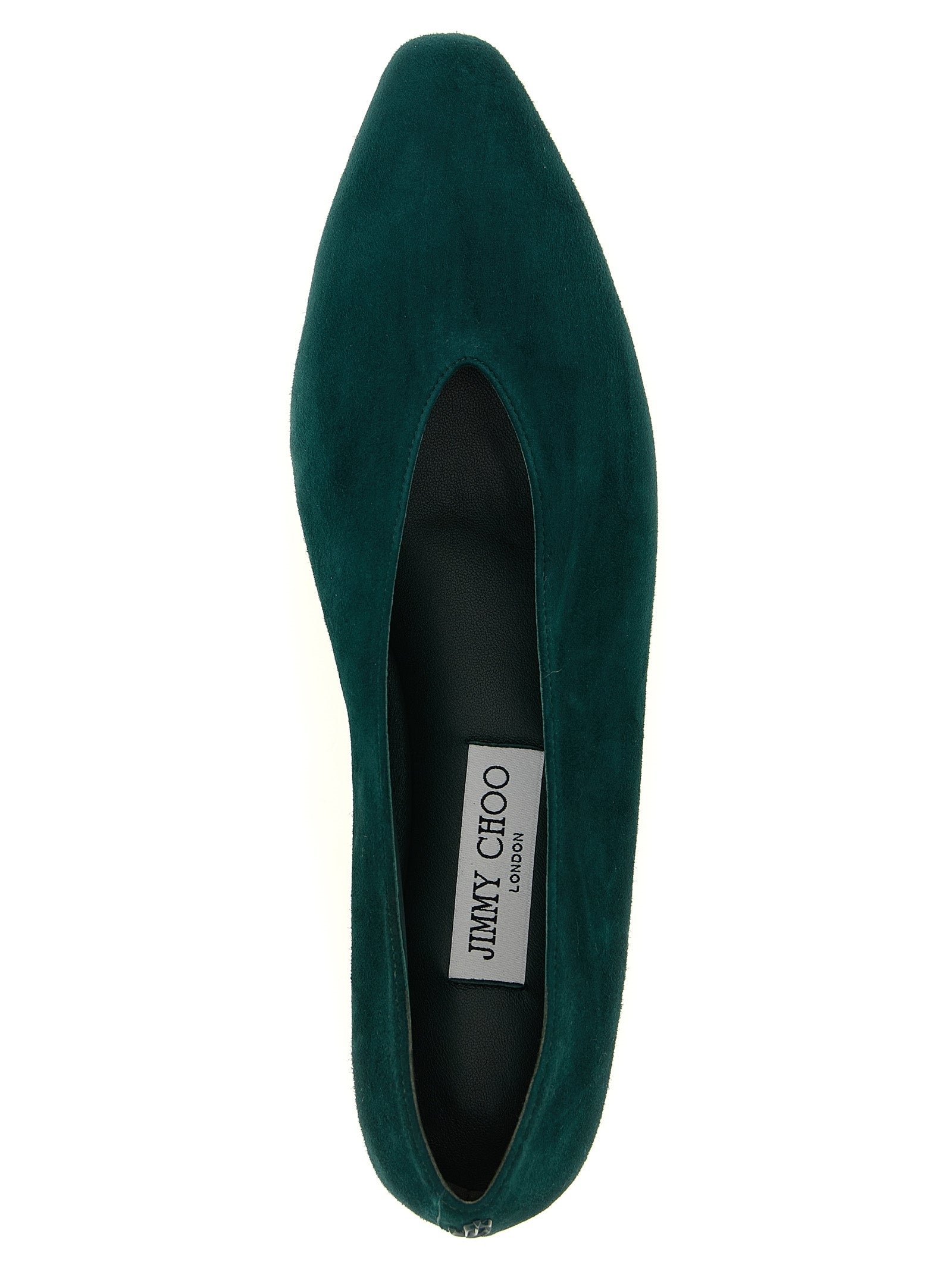 Jimmy Choo Bicolor Leather Ballet Flats