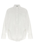 The Attico White Cotton Blouse