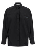 The Attico Black Cotton Blouse