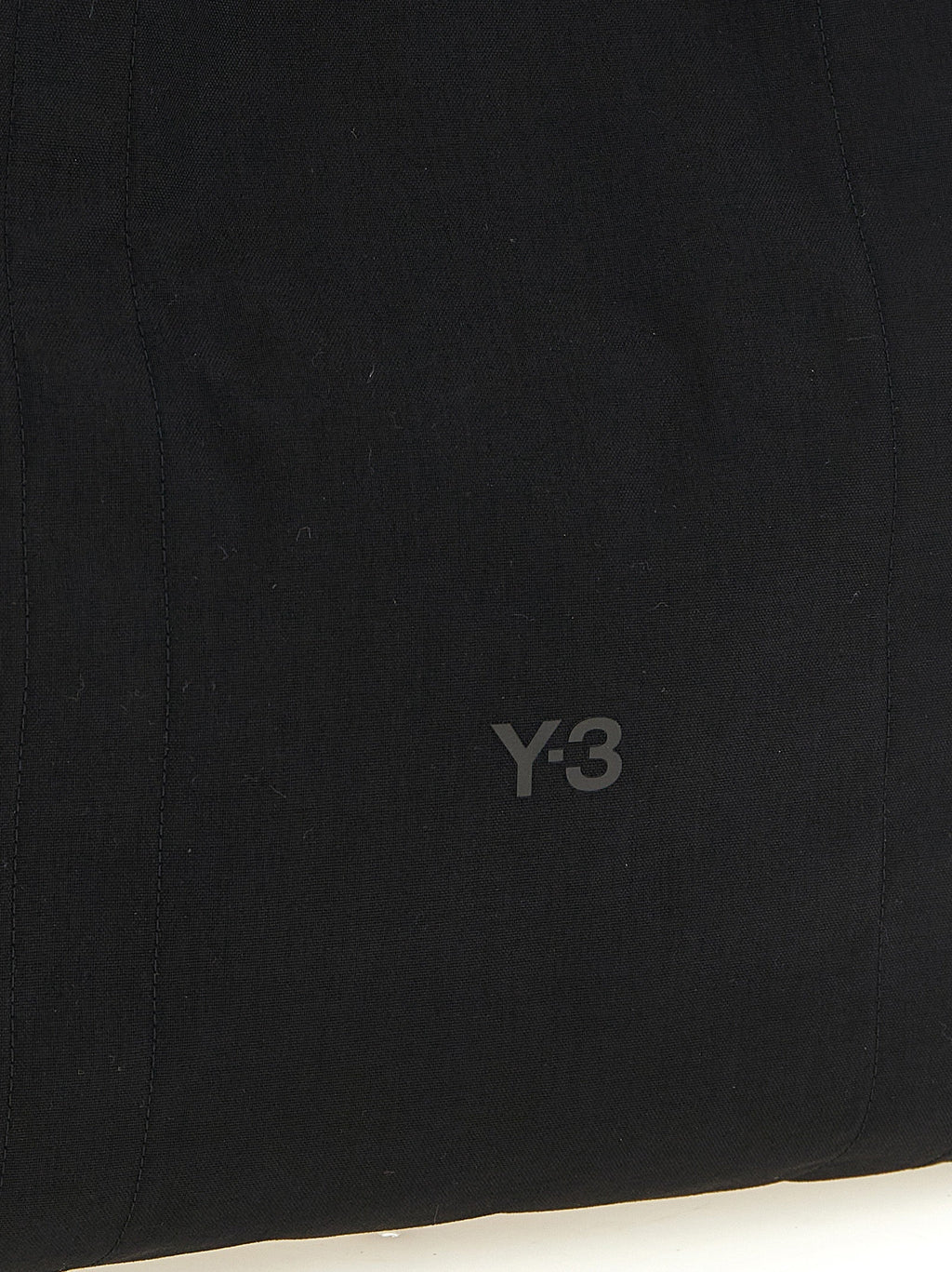 Y-3 Black Polyamide Tote Bag