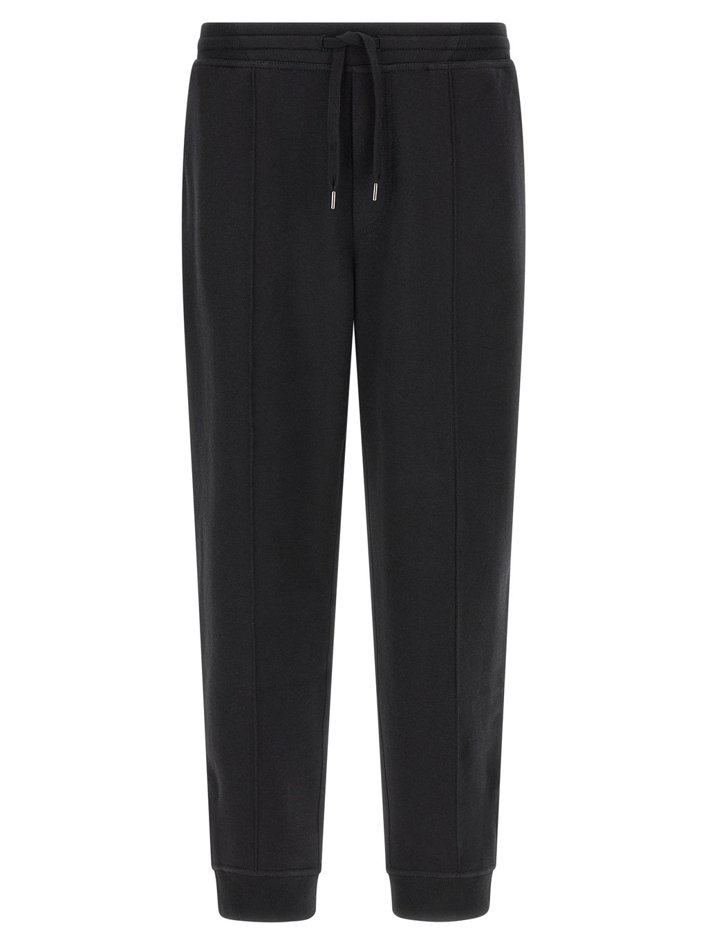 Brunello Cucinelli Black Cotton Joggers (Workout Pants)