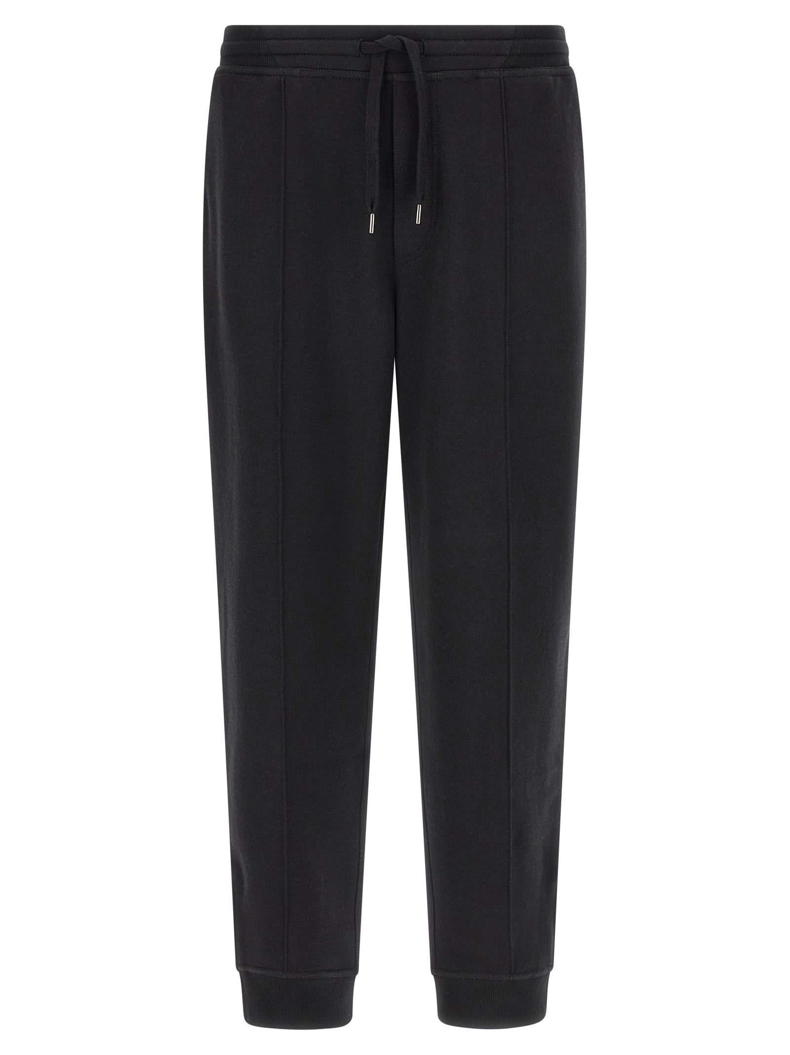 Brunello Cucinelli Black Cotton Joggers (Workout Pants)