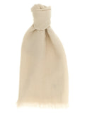 Brunello Cucinelli Beige Cashmere Scarf