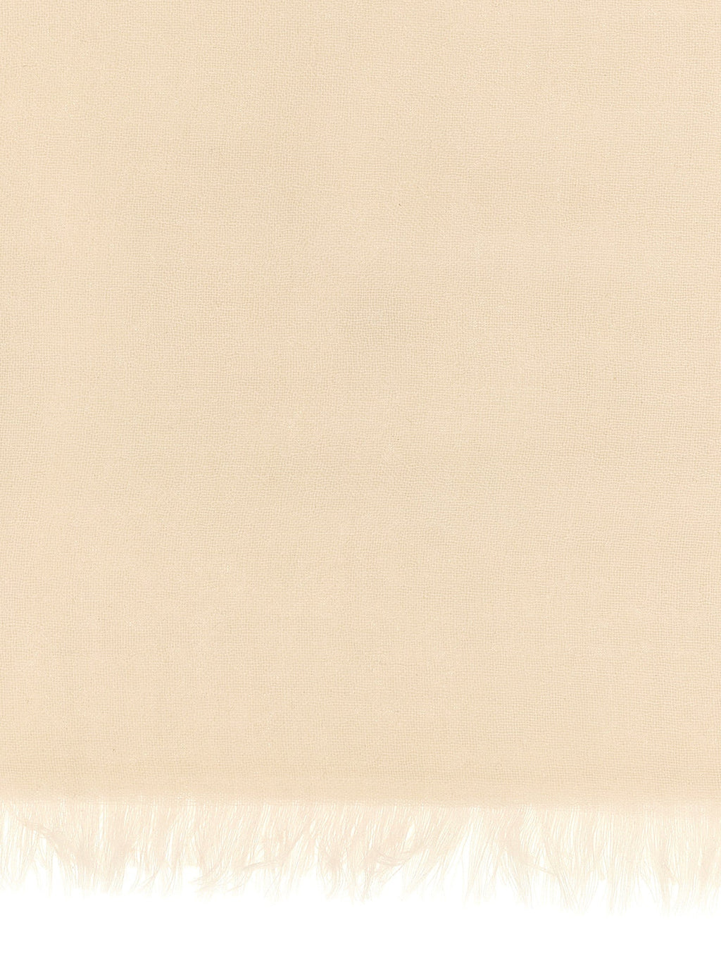 Brunello Cucinelli Beige Cashmere Scarf