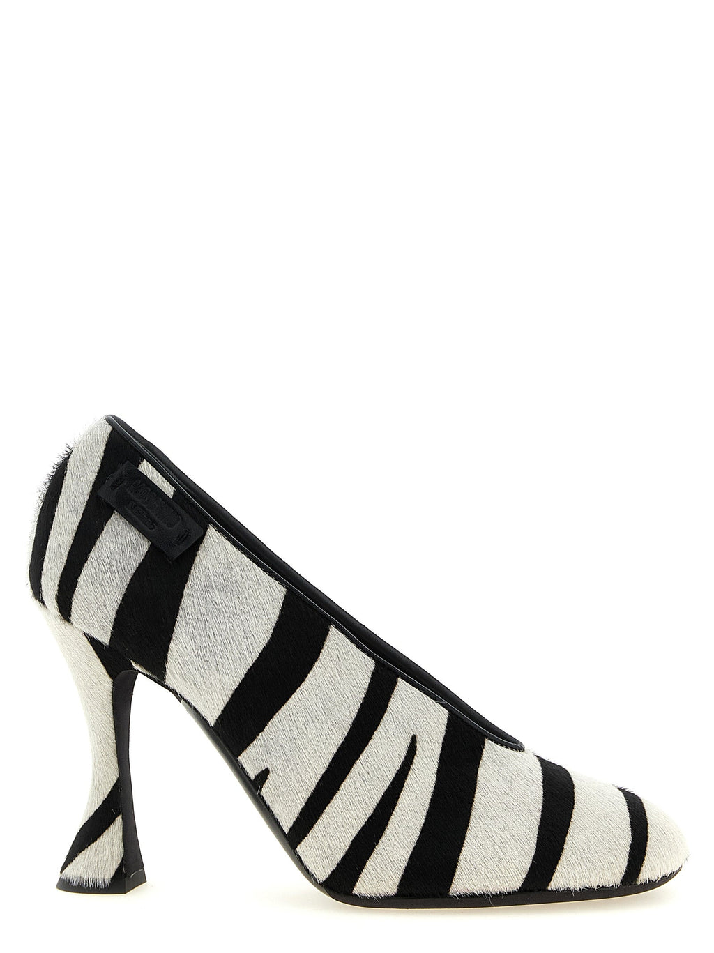 Moschino Bicolor Calfskin High Heel Pumps