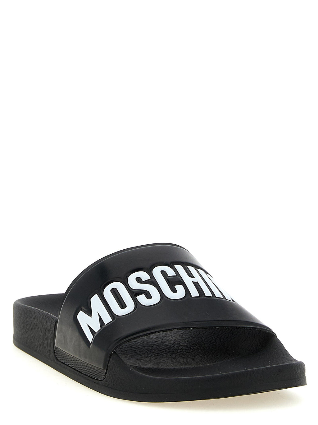 Moschino Bicolor Pvc Slides