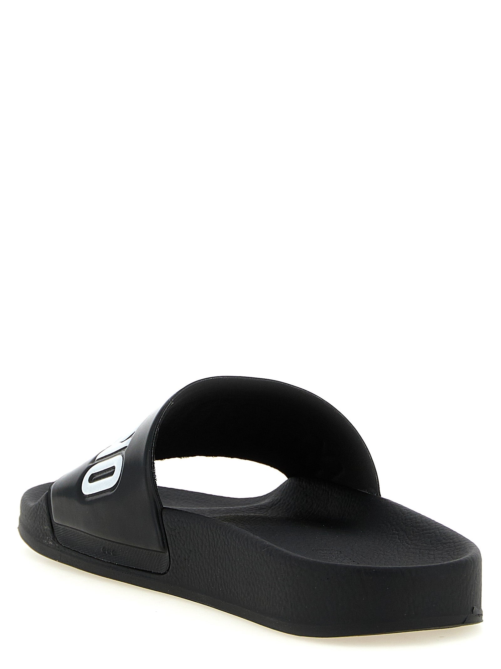 Moschino Bicolor Pvc Slides