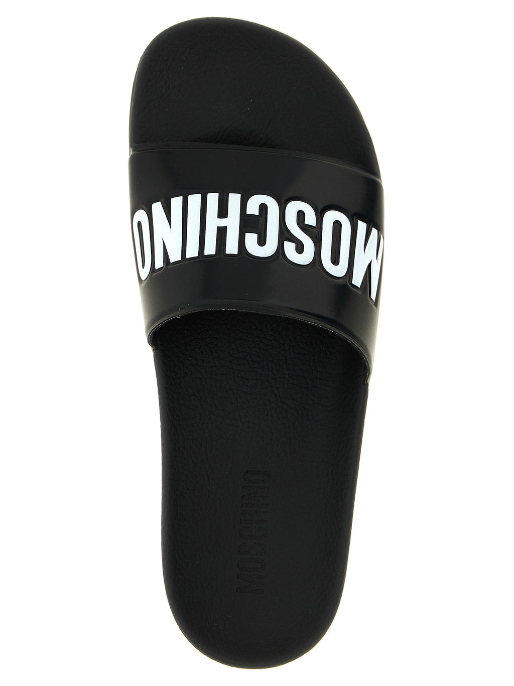 Moschino Bicolor Pvc Slides