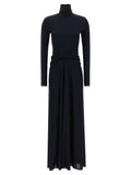 Fabiana Filippi Blue Viscose Long Dress