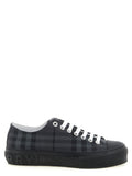 Burberry Gray Polyamide Low Top Sneakers