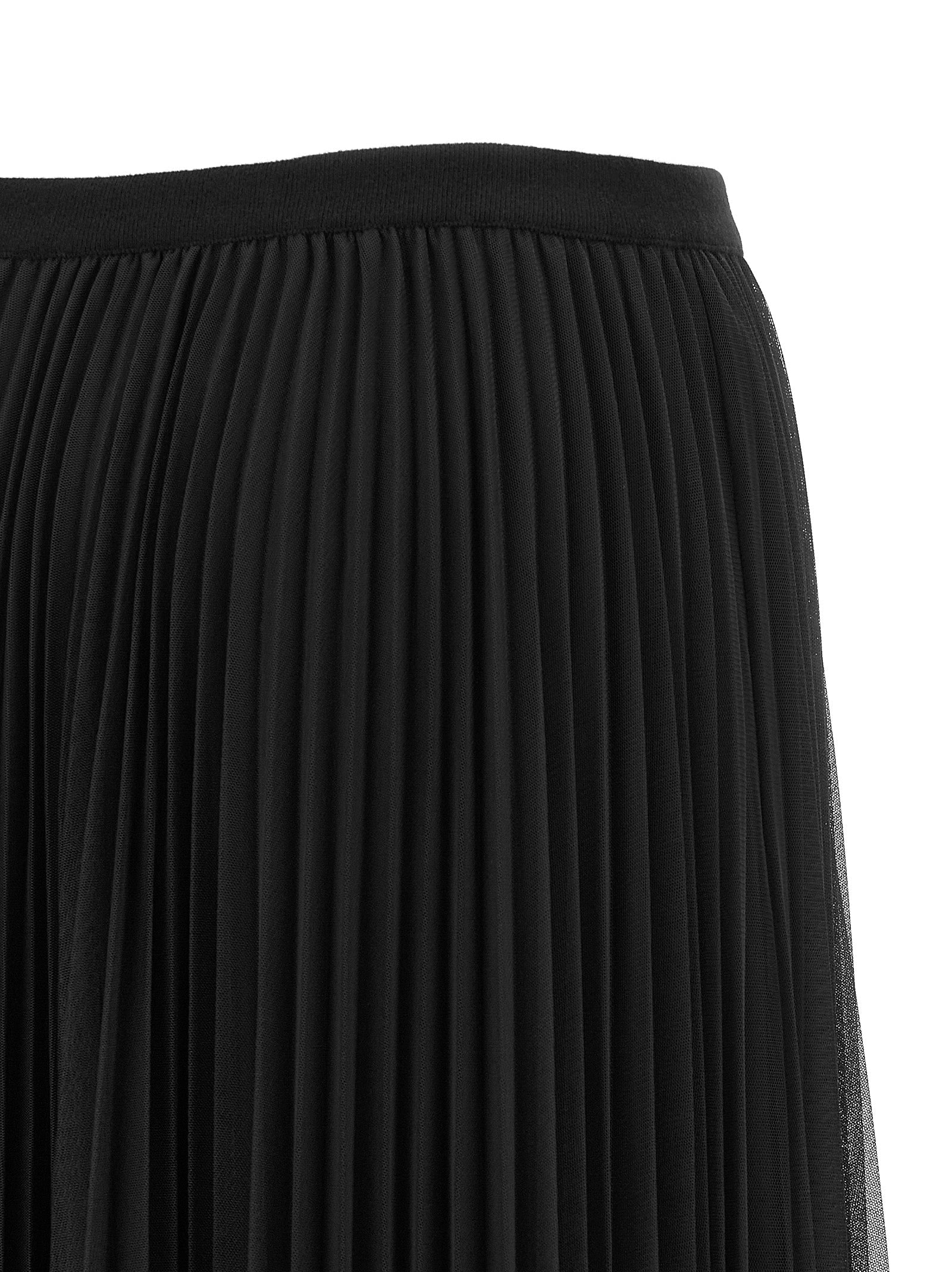 Fabiana Filippi Blue Polyester Midi Skirt