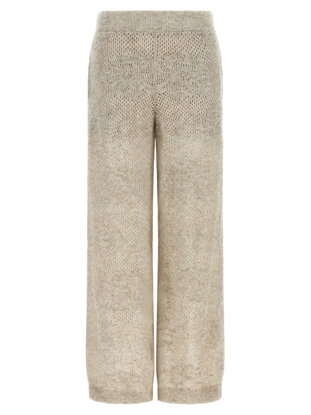 Brunello Cucinelli Beige Nylon Casual Pants