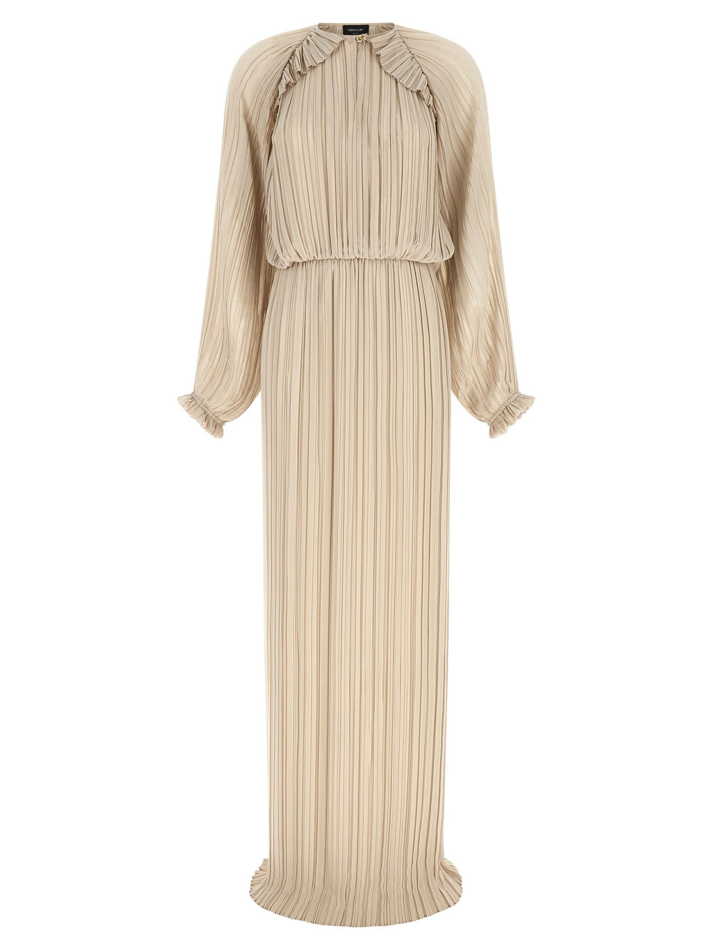 Fabiana Filippi Beige Polyester Long Dress