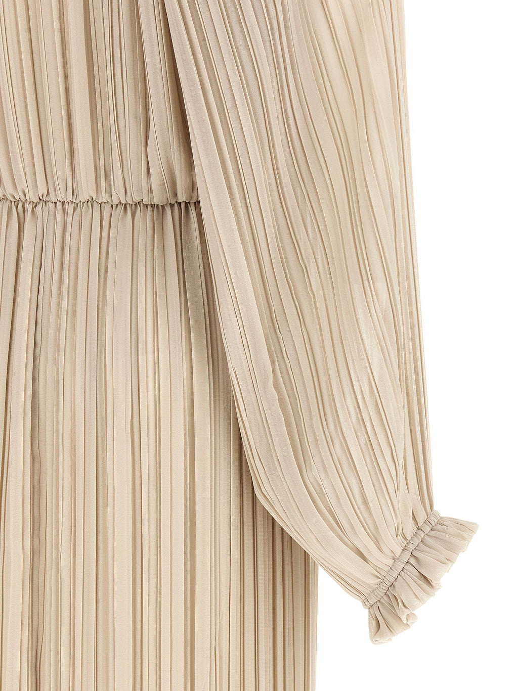 Fabiana Filippi Beige Polyester Long Dress