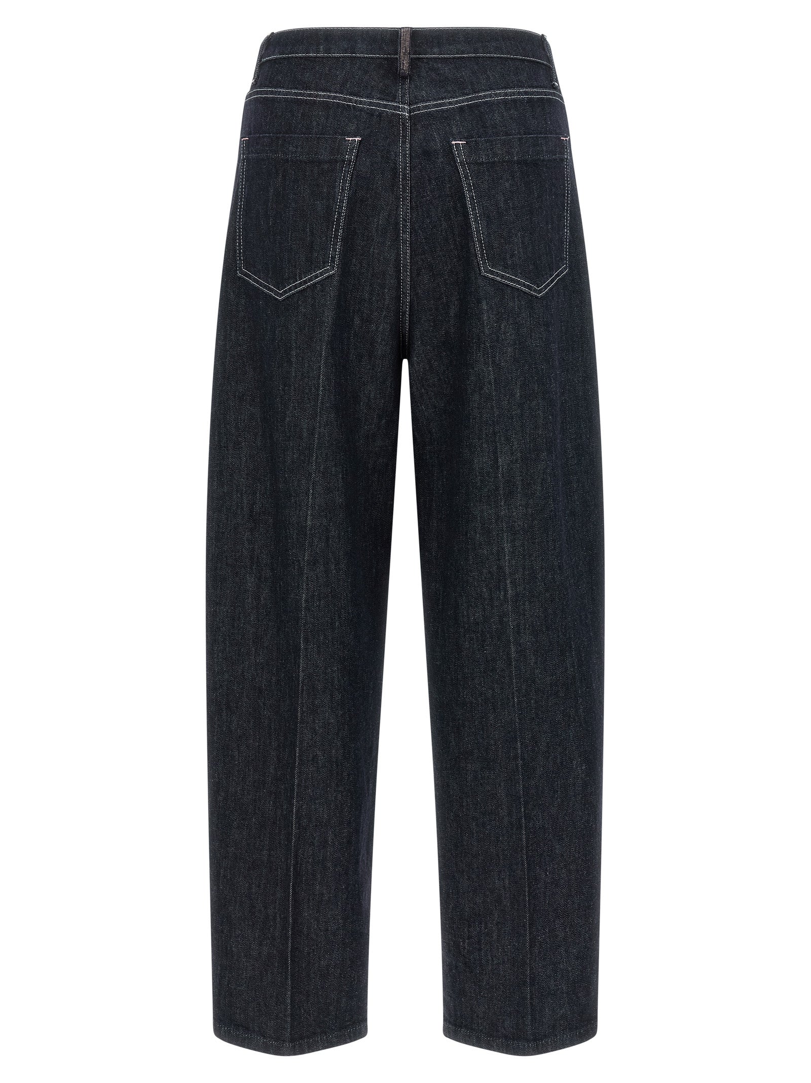 Fabiana Filippi Blue Cotton Jeans Denim
