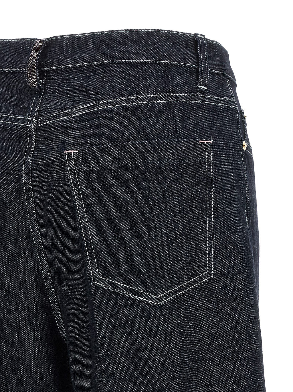 Fabiana Filippi Blue Cotton Jeans Denim