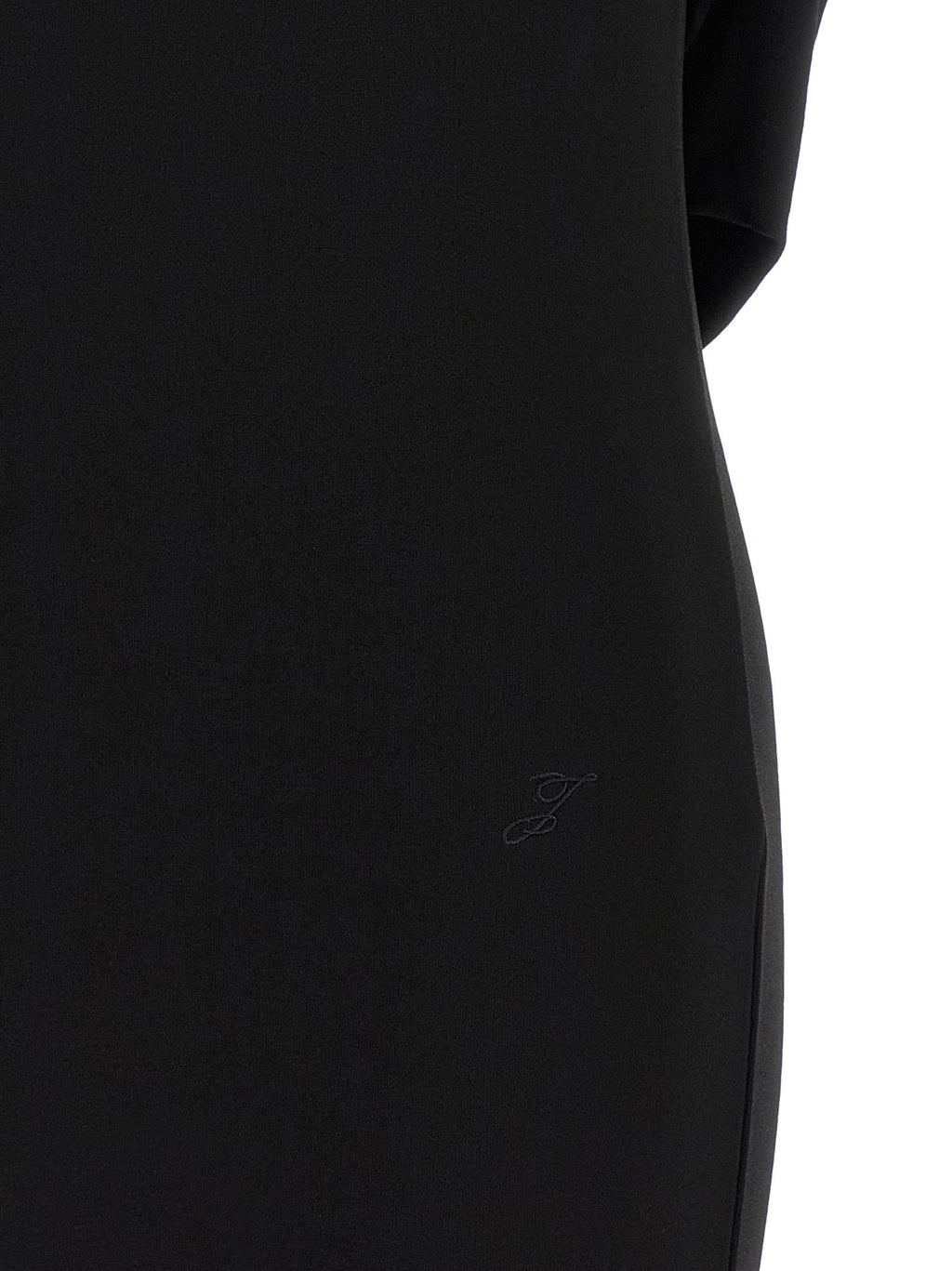 Jacquemus Black Viscose Short Dress
