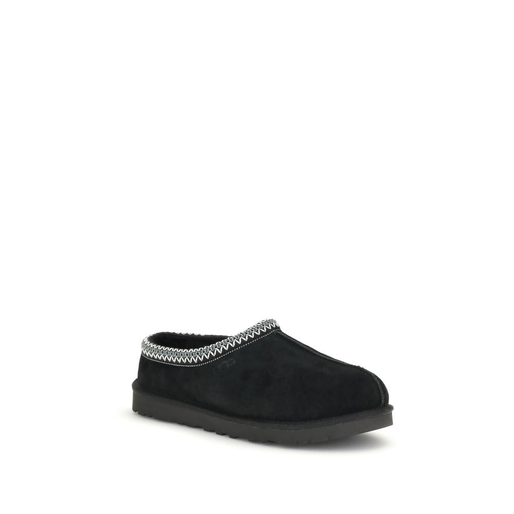 UGG Black Leather Mules