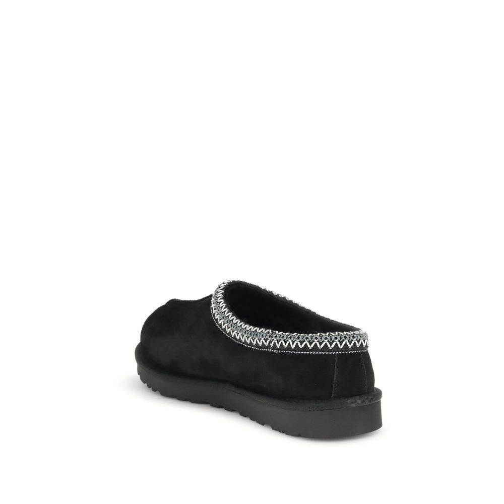 UGG Black Leather Mules