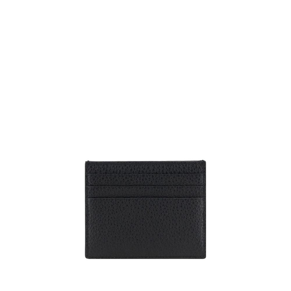 Prada Black Calf Leather Bos Taurus Wallet